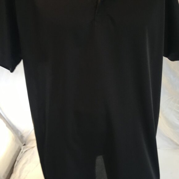 Puma Polo Shirt Mens Large Black Short Sleeve Golf Tennis Casual Dri Cell - Picture 5 of 12